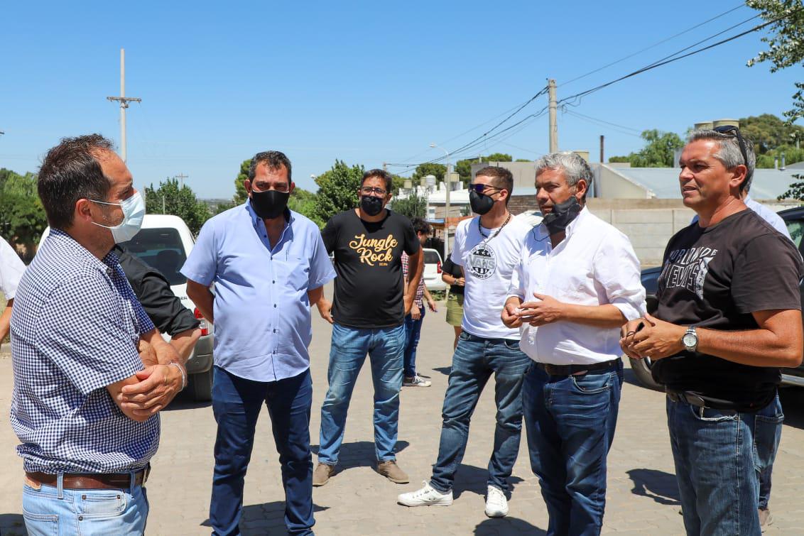 Recorrida de obra en Bahia Blanca